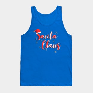 "Santa's Grand Entrance: A Holiday Extravaganza!" Tank Top